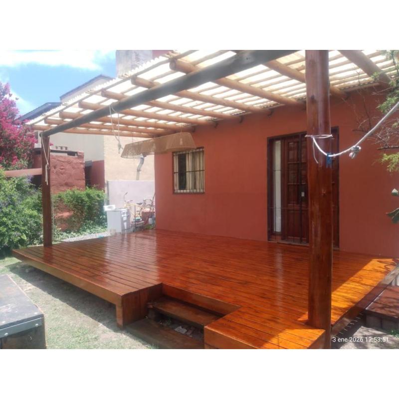 ConstrucciÓn de pergolas,techos,deck y pisos de madera - 10