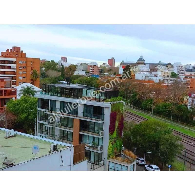 Devoto Alquiler 2 ambientes 40 M AMOBLADO Heladera, lavarropas a.acond - 6