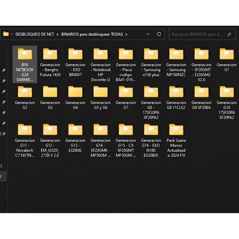 Binario Bin Bios Desbloqueo Net G24 Placa Sh20jl2 1.1