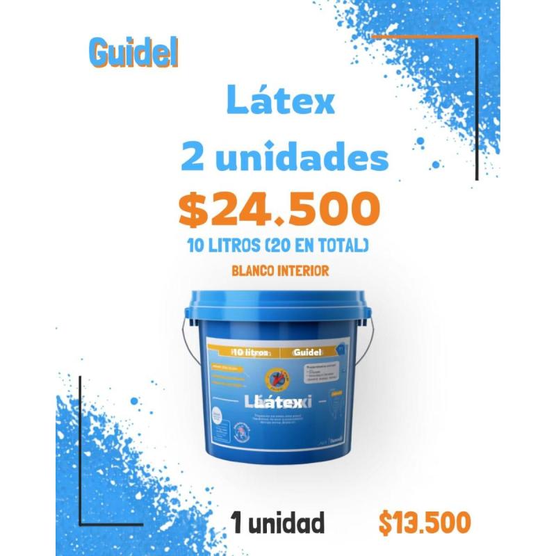 ¡promo lÁtex blanco interior!