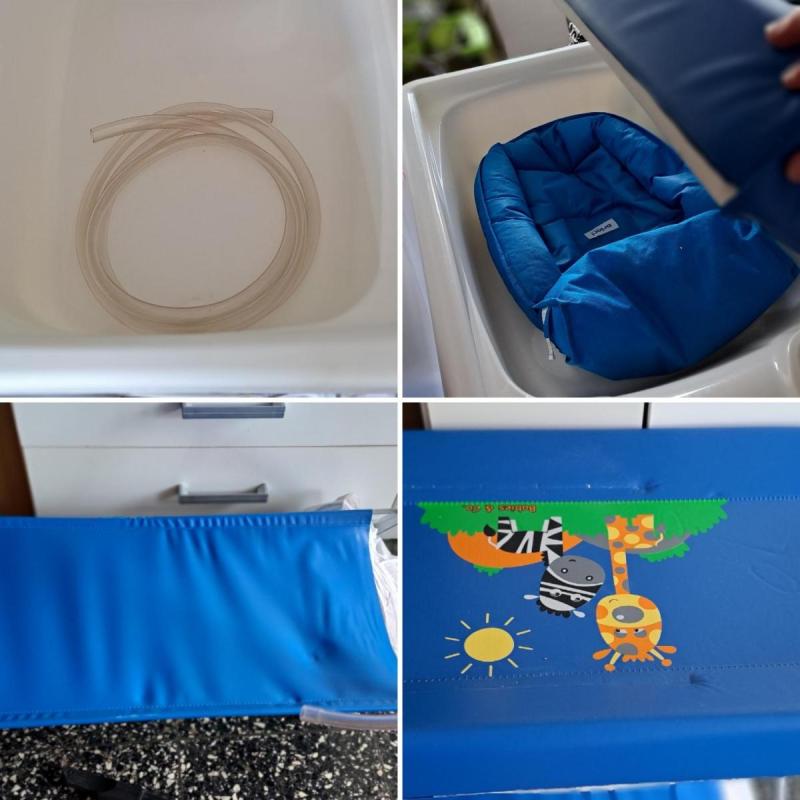 Catre de baño + cambiador. Dos en uno