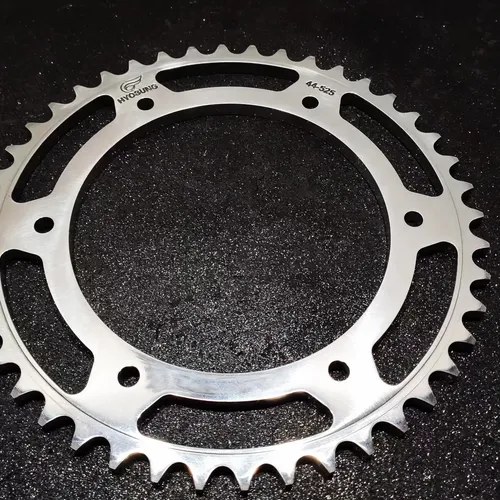 Corona Hyosung 650 Aluminio T6 7075 Fabricada Con Cnc Aluminio - 2