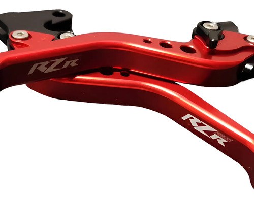 Manijas Palancas Deportivas Regulables Zanella Rz 25 Rojo