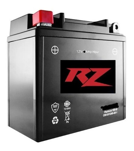 Batería De Gel El Pela Racing Para Zanella Rz25 Moto