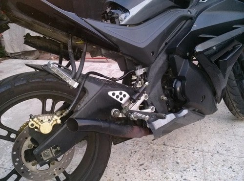 Guardabarro Trasero Zanella Rz25 Pista Trasero - 2