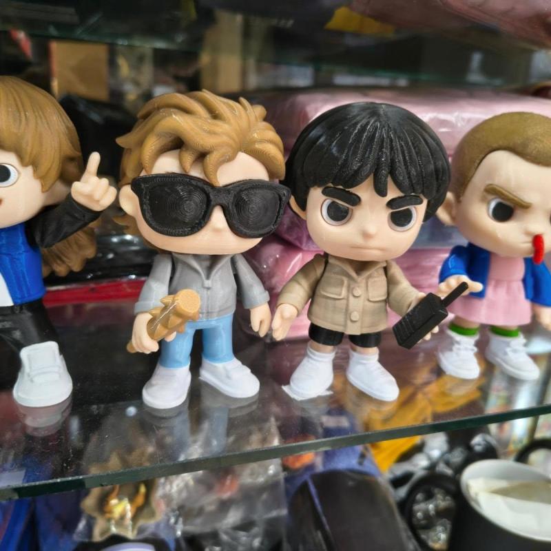 Juguetes de impresion 3d, Stranger things anime pokemon y mas!