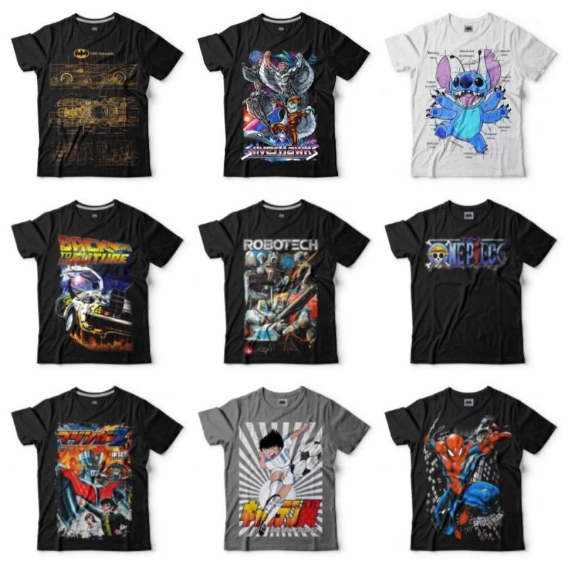 Remeras de anime series y peliculas retro!