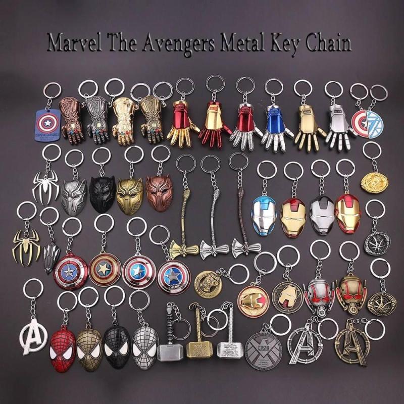 Llaveros importados metal Marvel DC Y series