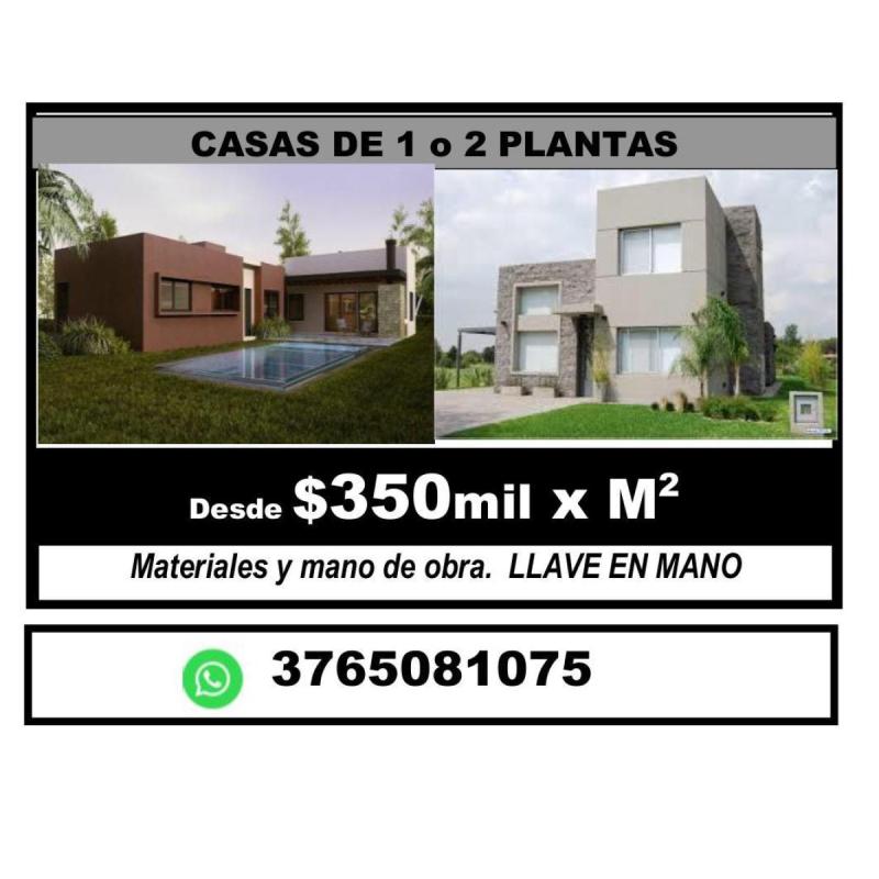 Casas De 1 O 2 Plantas