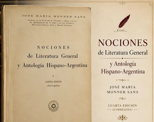 Nociones De Literatura General Y Antologia Hispano-argentina