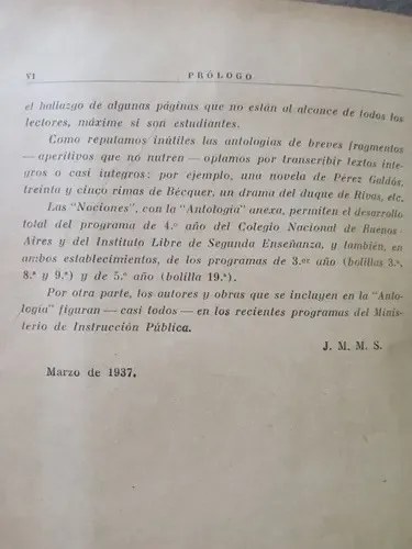 Nociones De Literatura General Y Antologia Hispano-argentina - 4