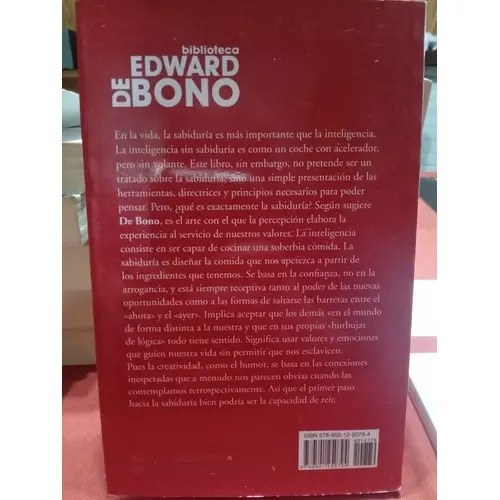 Manual De Sabiduría, Edwards De Bono - 3
