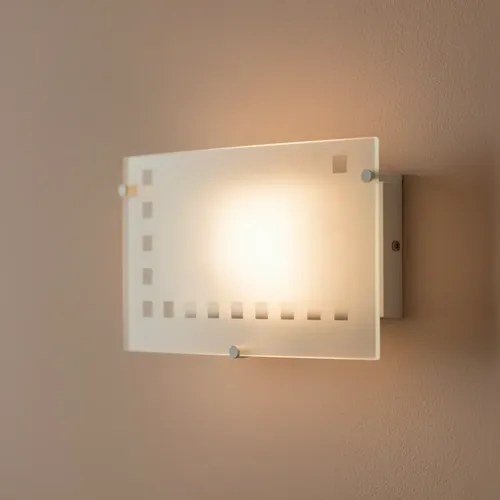 Aplique De Pared Salerno E-27 - Blanco