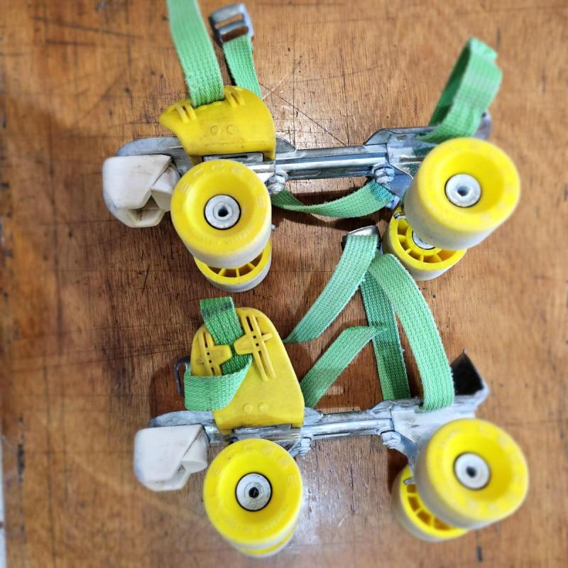 Patines 4 Ruedas En Excelente Estado !!!! Unisex - 5