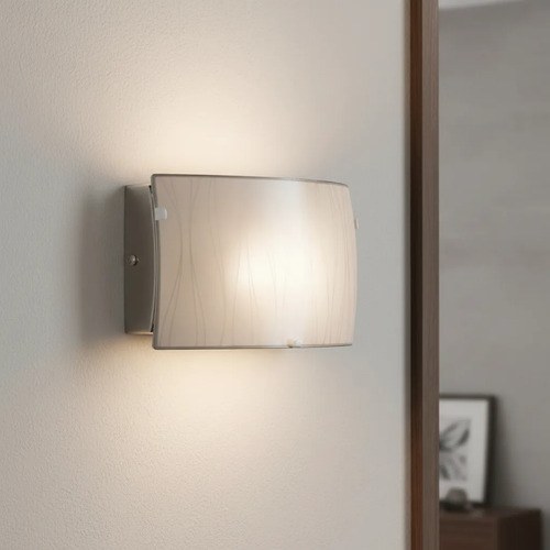 Aplique De Pared Palermo E-27 - Blanco