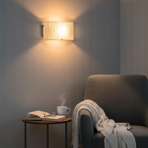 Aplique De Pared Palermo E-27 - Blanco - 4