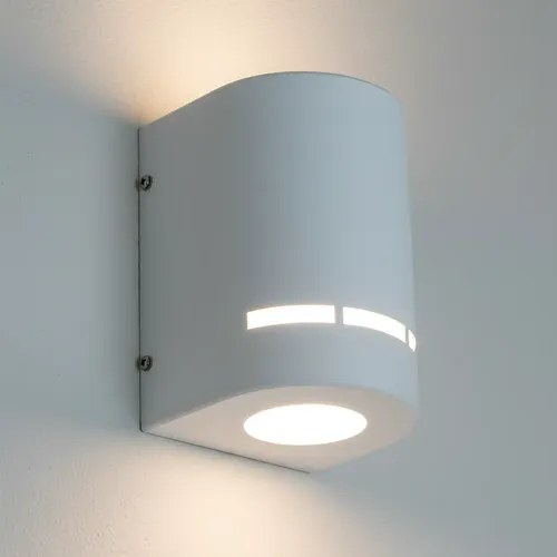 Aplique De Pared Oporto Gz-10 - Blanco Texturado
