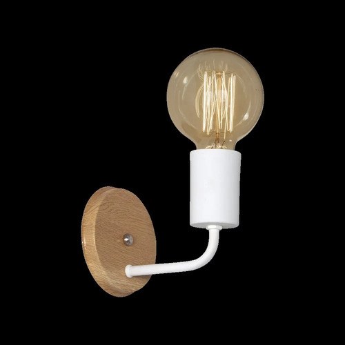 Aplique De Pared Imola E-27 - Madera Clara Prepint - 2