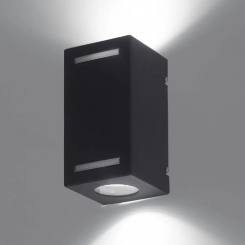 Aplique De Pared Bolonia Gz-10 - Negro Texturado - 5