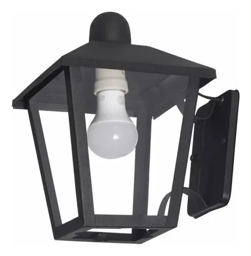 Farol E-27 - Negro Texturado Negro Texturado