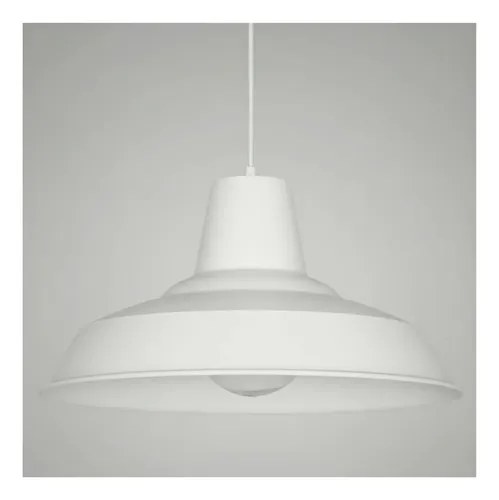 Lámpara Colgante Badajoz E-27 - Blanco Texturado - 4