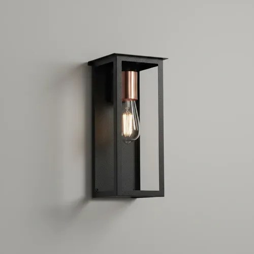 Farol Novara E-27 - Negro Texturado Negro Texturado - 4