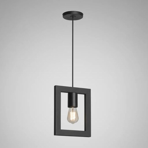 Lámpara Colgante Cartagena E-27 - Negro Texturado