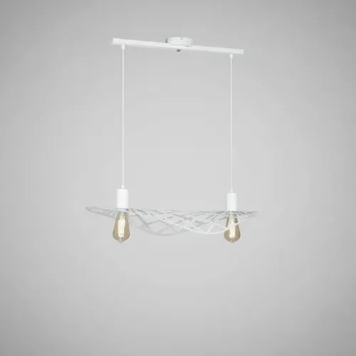 Lámpara Colgante Seul 2 Luces E-27 - Blanco Texturado - 4