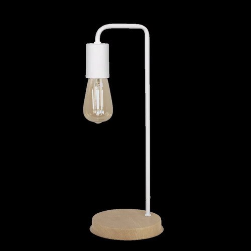 Lámpara De Escritorio Imola E-27 - Madera Clara Prepint - 2