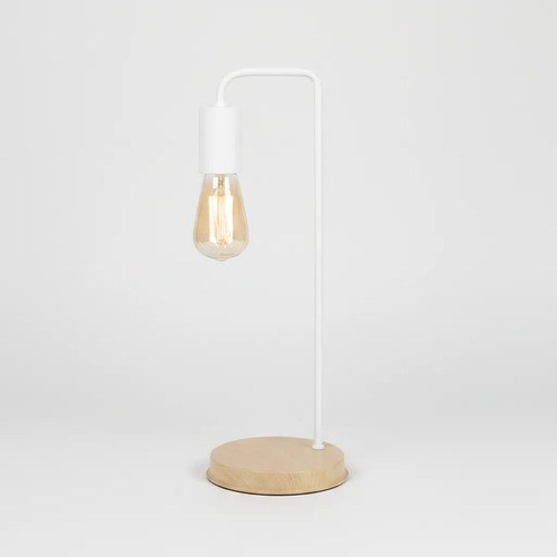Lámpara De Escritorio Imola E-27 - Madera Clara Prepint - 5