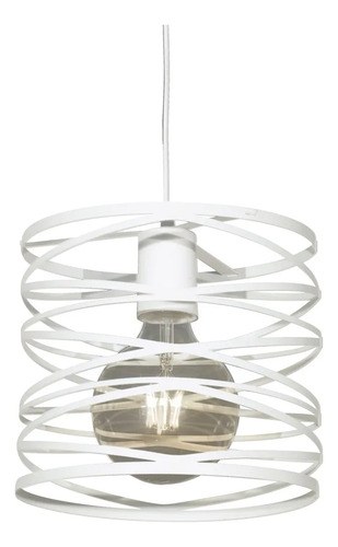 Lámpara Colgante Lecce E-27 - Blanco Texturado - 2