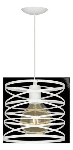 Lámpara Colgante Lecce E-27 - Blanco Texturado - 8