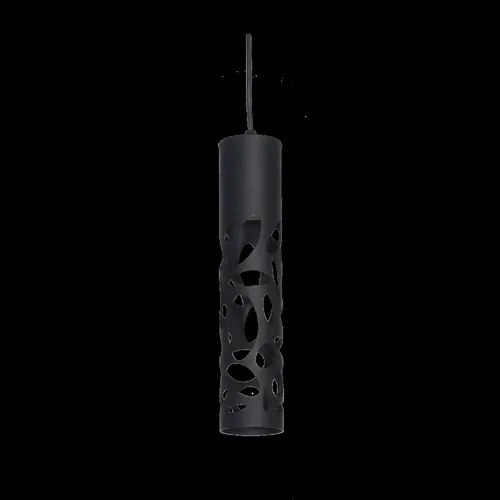 Lámpara Colgante Tubo Gz-10 - Negro Texturado - 2