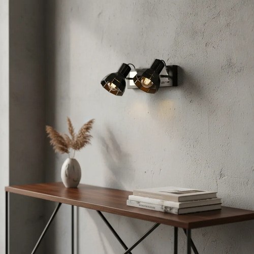 Spot Arezzo E-27 - Negro Texturado