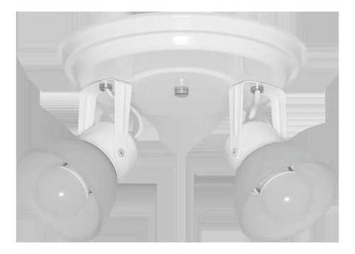 Spot 2 Luces E-27 - Blanco