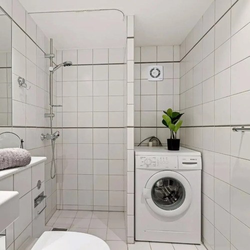Extractor De Aire Blanco 6 Pulgadas 150mm Para Baño Blanco - 2