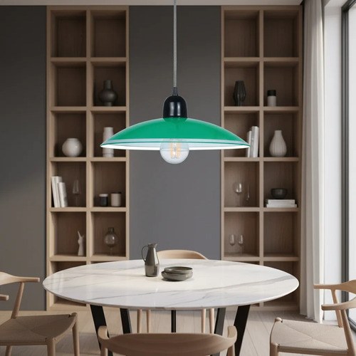Lámpara Colgante Paris E-27 - Verde