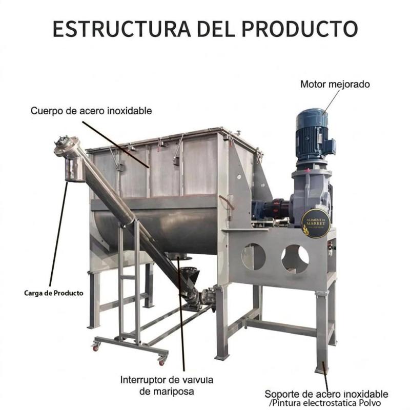 Mezcladora de Semillas, Frutos secos 50L, 100L y 200 L