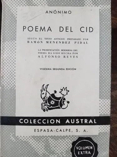 Poema Del Mio Cid - Espasa Calpe