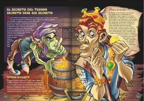 El Fantástico Mundo De Los Duendes- Libro Gran Formato Usado - 2