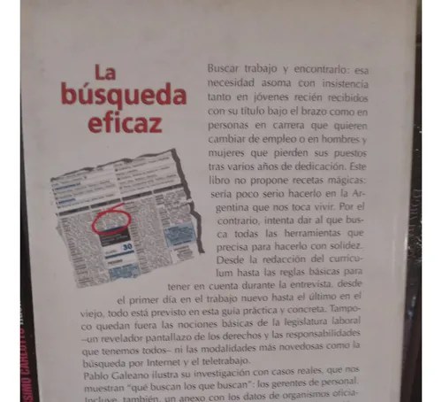 La Busqueda Eficaz - Como Buscar Trabajo...pablo Galeano - 4