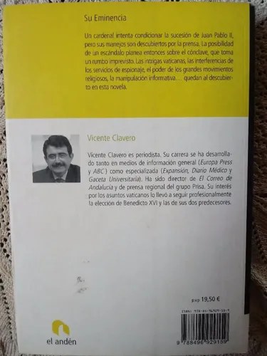 Su Eminencia - Vicente Clavero - 3