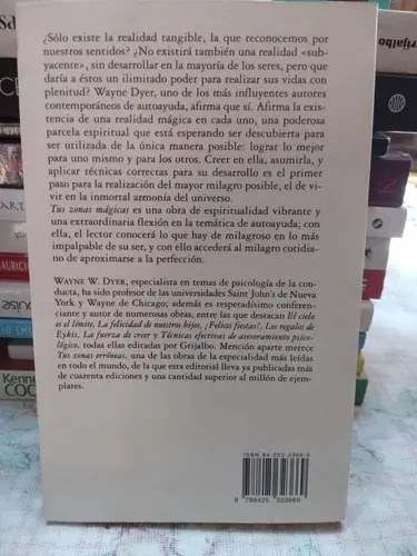 Tus Zonas Mágicas - Wayne W. Dyer -bolsillo - 4