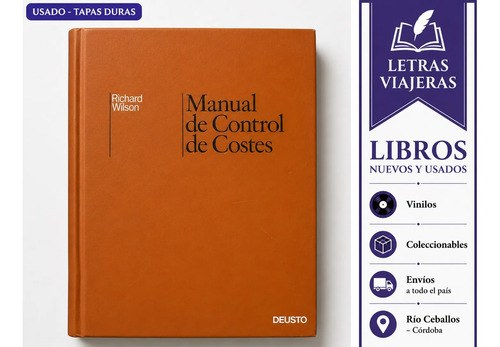 Manual De Control De Costes, Richard Wilson