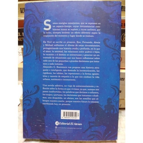 Vivir Se Escribe En Presente, Alejandro Roemmers - 2