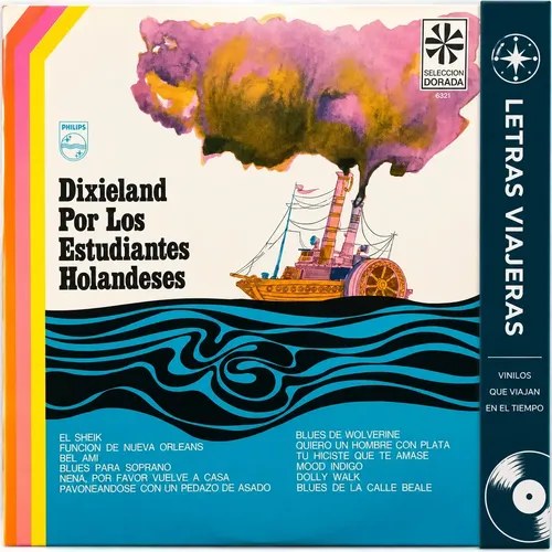 Dixieland Por Los Estudiantes Holandeses, Vinilo Usado