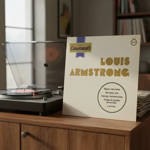 Louis Armstrong Vinilo Serie Grandioso - Usado