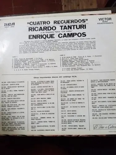 Cuatro Recuerdos, Ricardo Tanturi, Enrique Campos - 2
