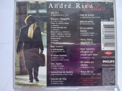 Valses - Cd - Andre Rieu - 2