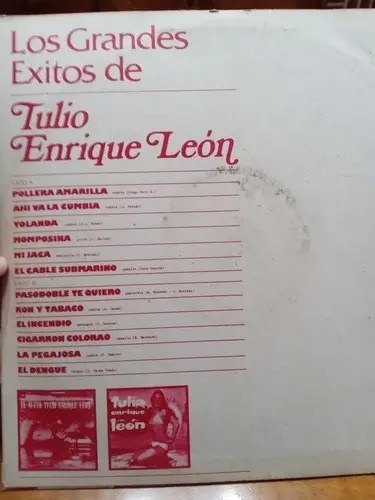 Los Grandes Exitos De Tulio Enrique Leon - 2
